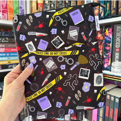 True Crime Zippered Book Sleeve (Large)