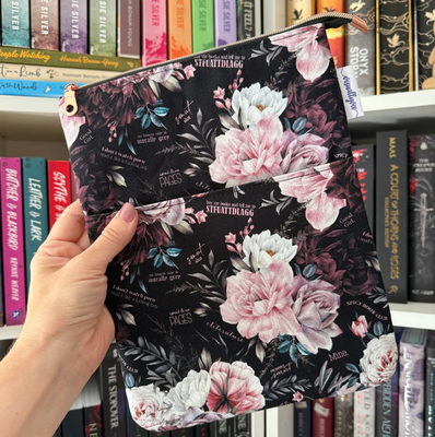Spicy Book Club Zippered Book Sleeve (Large)