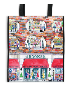 Michael Storrings A Day at the Bookstore Reusable Tote