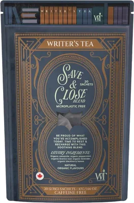 Save & Close Tea