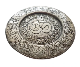Metal Incense Holders - Om