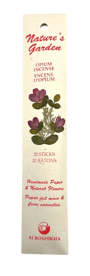 Natures Garden Incense Sticks - Opium