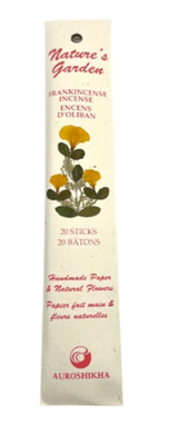 Natures Garden Incense Sticks - Frankincense