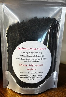 Ceylon Orange Pekoe Loose Leaf Tea