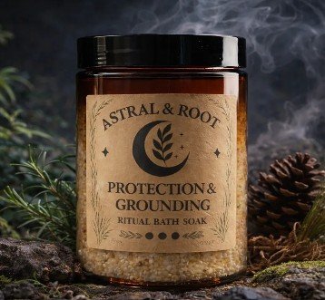 Astral & Root - Protection & Grounding Ritual Bath Soak