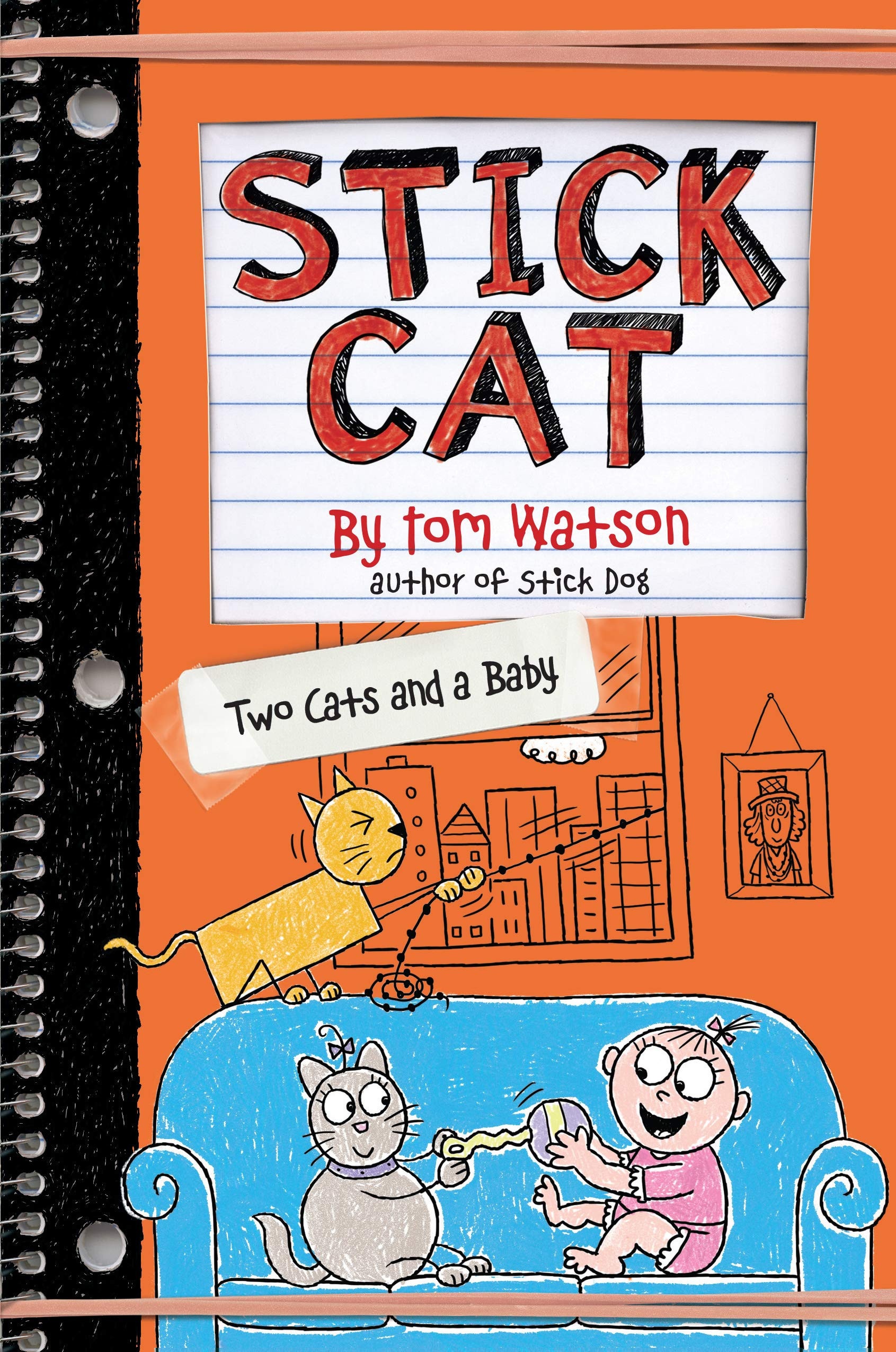 Stick Cat: Two Cats and a Baby (Stick Cat, 4)