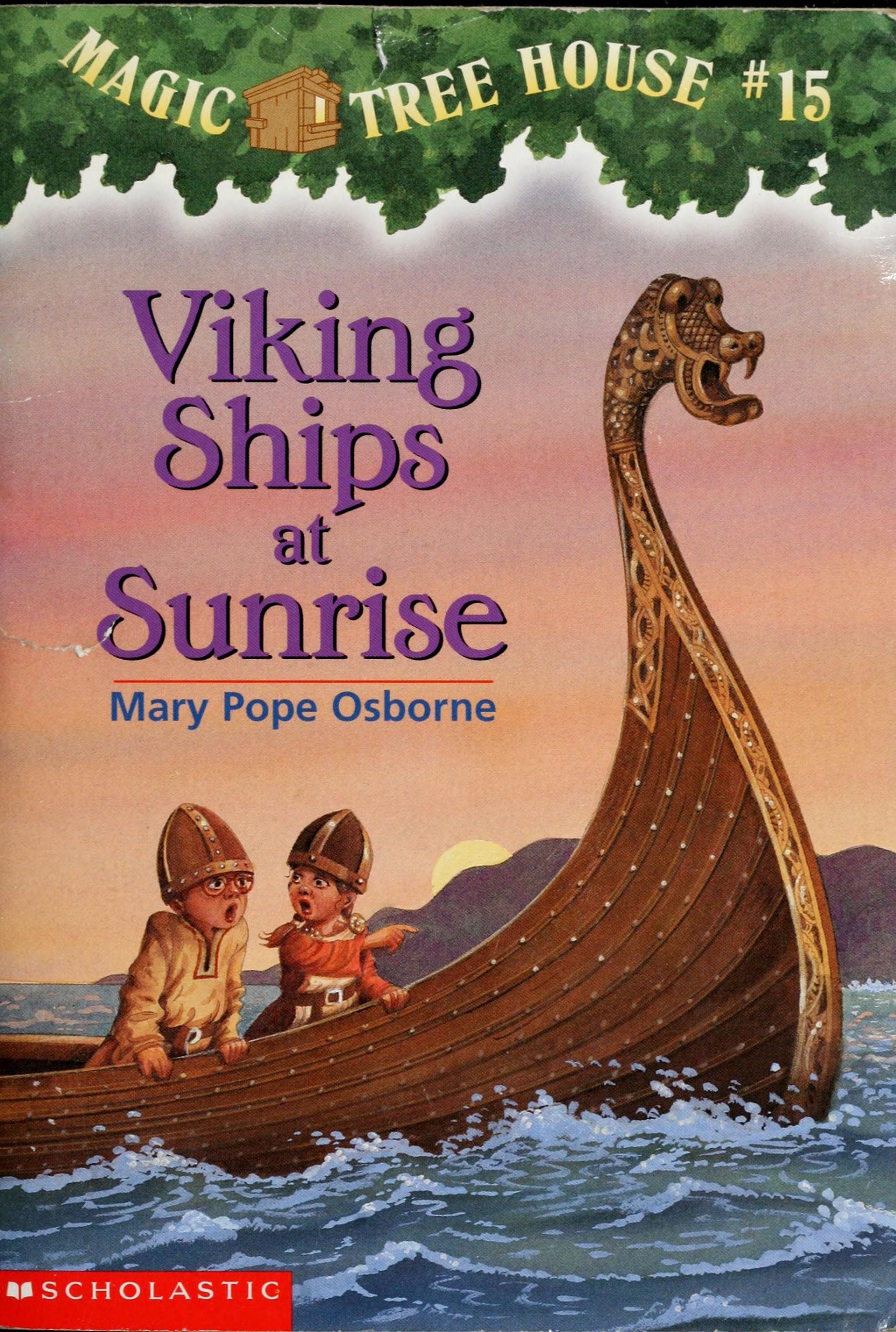 Viking Ships at Sunrise