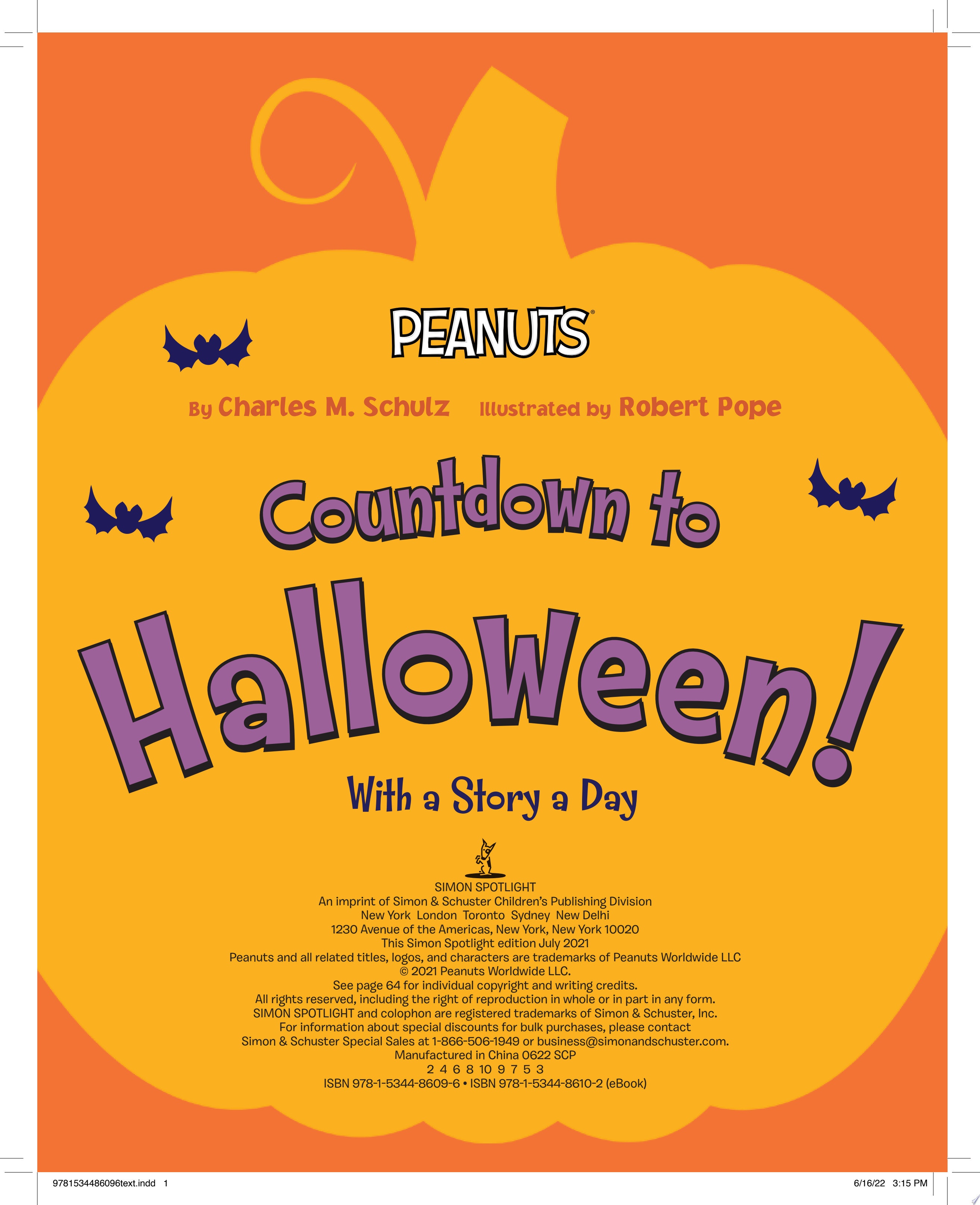 Countdown to Halloween! With a Story a Day