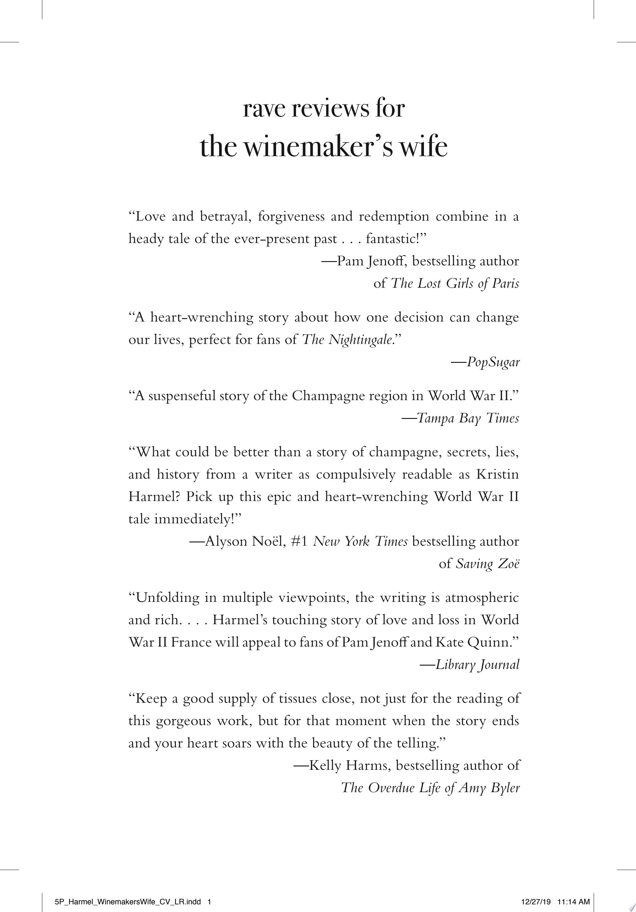 The Winemaker's Wife