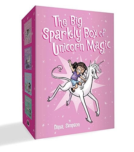 The Big Sparkly Box of Unicorn Magic Phoebe and Her Unicorn Box Set Volume 1-4