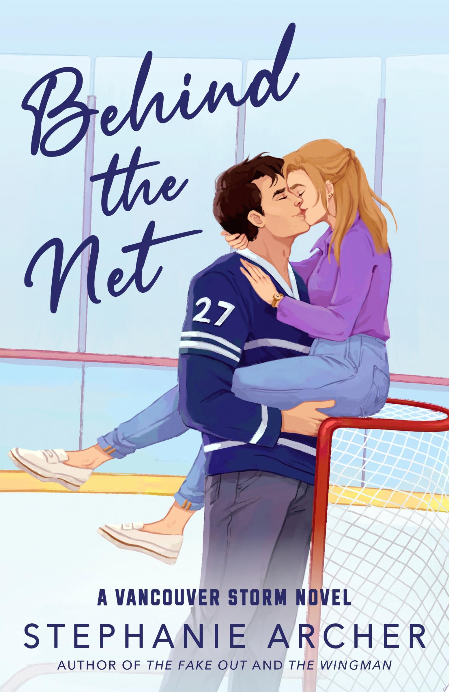 Behind the Net A Vancouver Storm Novel