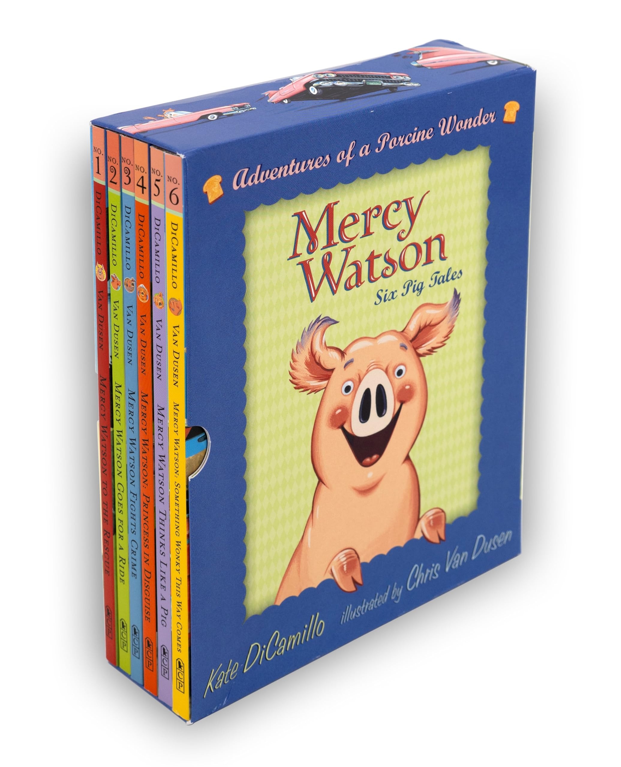 Mercy Watson Boxed Set: Adventures of a Porcine Wonder Books 1-6