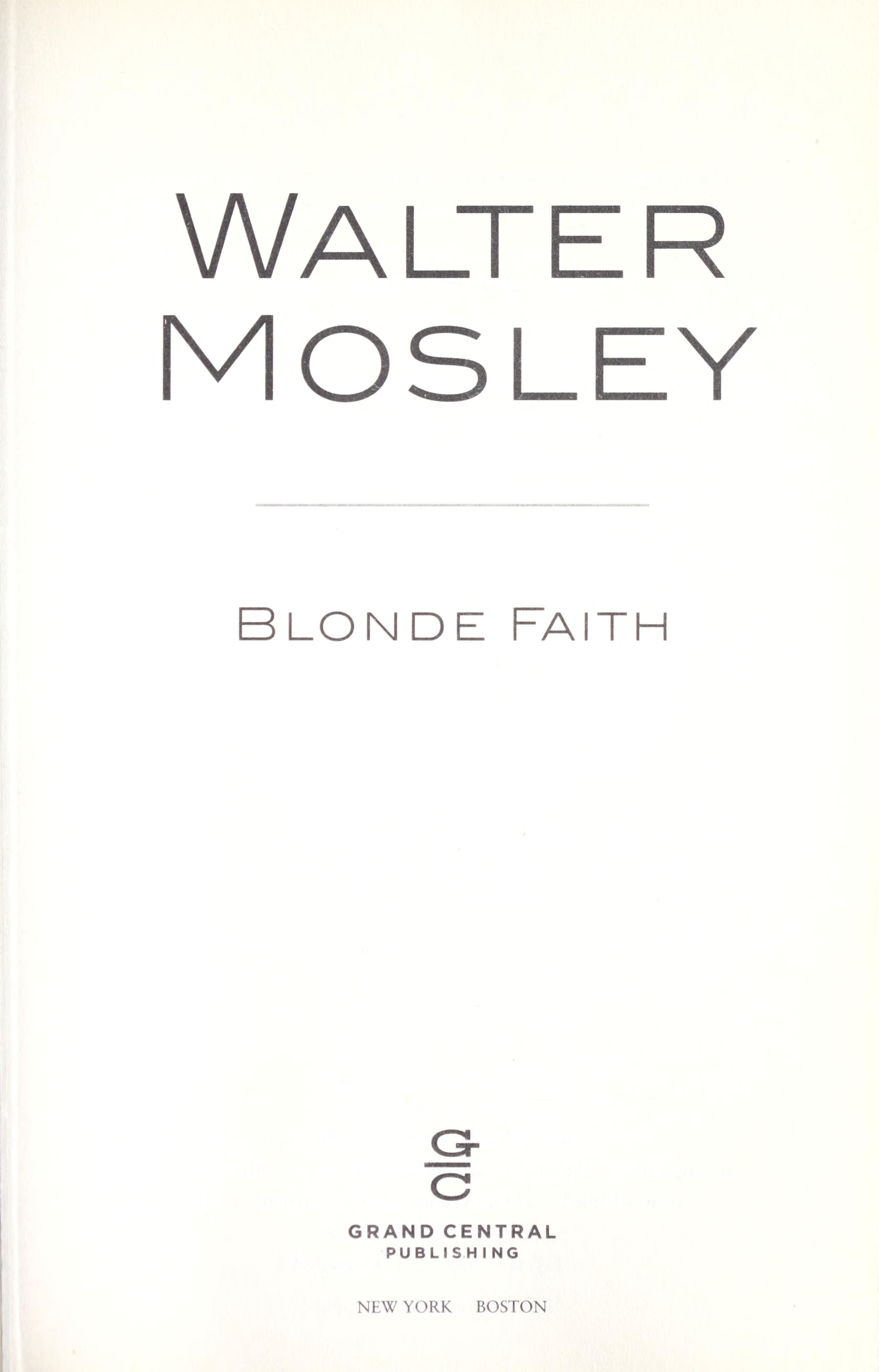 Blonde Faith
