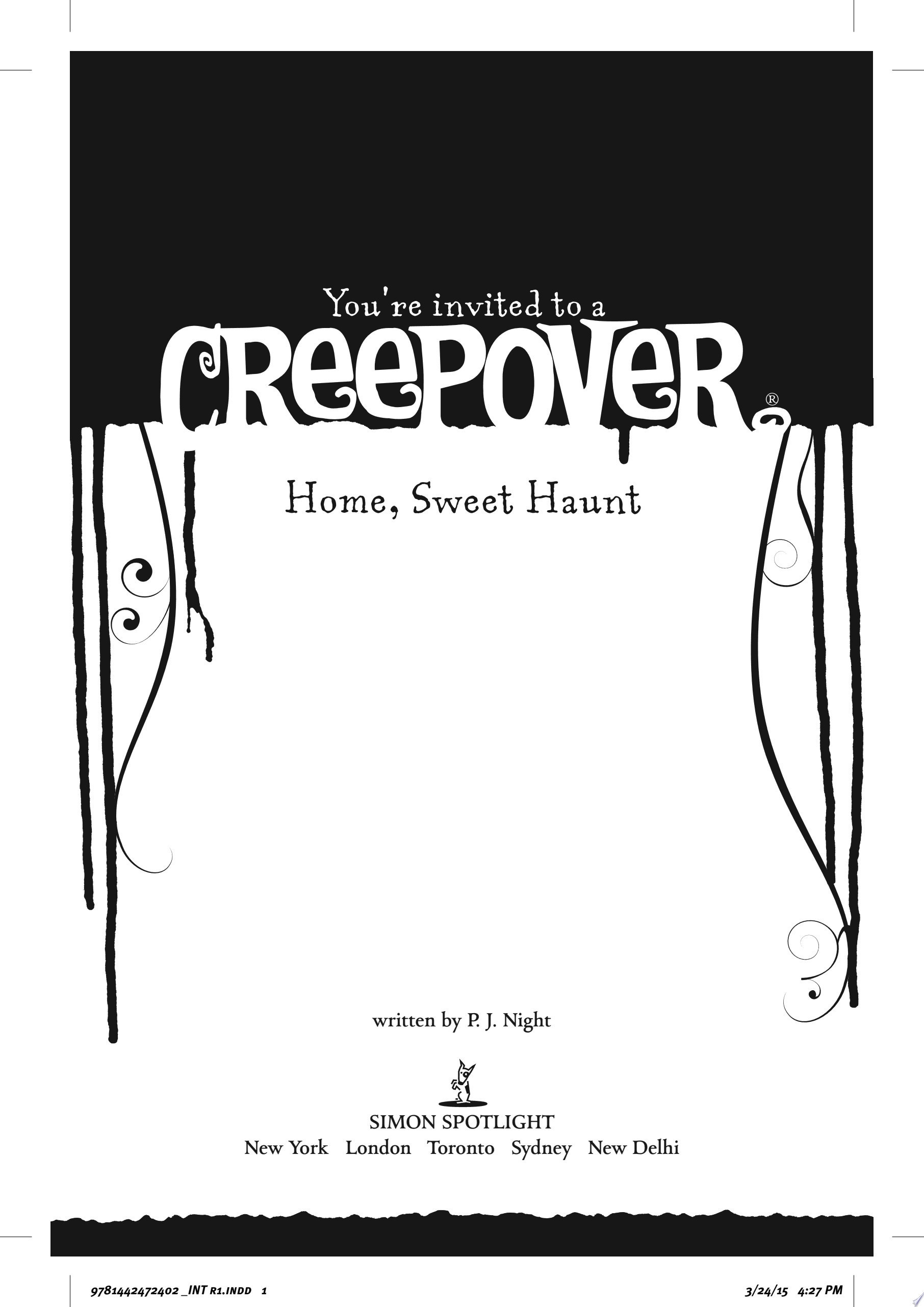 Home, Sweet Haunt (15) (You're invited to a Creepover)