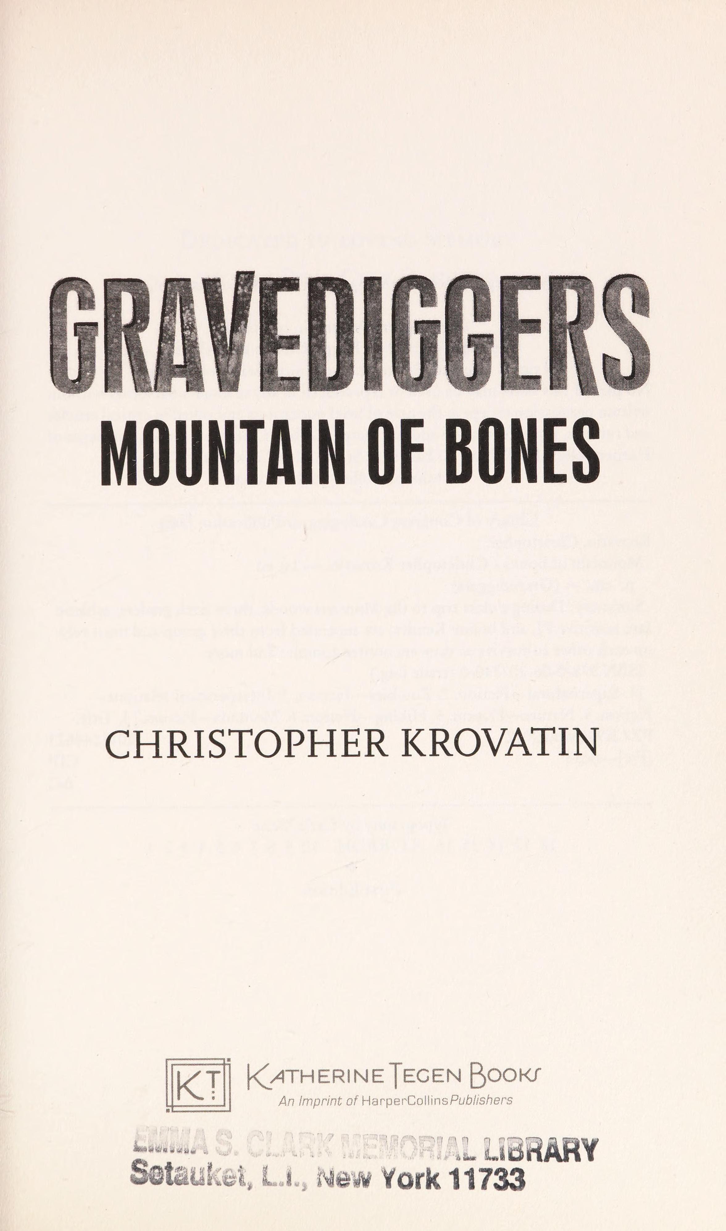 Gravediggers: Mountain of Bones